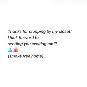 Closet Thank You Message with Shopping Icons